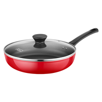 ASD 爱仕达 WG8128E 煎锅(28cm、不粘、有涂层、合金、红色、有盖)