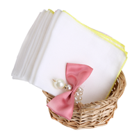 喜亲宝 K.S.babe）全棉纱布婴儿口水巾方巾 新生儿面巾围嘴 宝宝喂奶巾毛巾隔汗巾手帕25×25cm（6枚入）