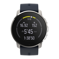 SUUNTO颂拓男表 SUUNTO 9 户外智能运动手表男士腕表防水彩屏触控GPS导航 Granite Blue/钛深蓝