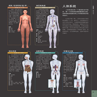 《DK人体大百科》第3版 关于人体解剖结构 功能和疾病的图解指南