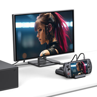 GPD win5 高性能7英寸游戏机  AMD395处理器媲美4060独显 性能3倍于同类其他掌机 可拆卸电池 AI MAX+395 32G+2TB 标配+底座