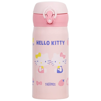 膳魔师（THERMOS）保温杯女士儿童便携可爱凯蒂猫系列水杯JNL-352-KTCP 350ml 粉色 