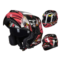 Tanked Racing 摩托车头盔T270揭面盔3C认证双镜片