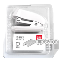 得力（deli） 可爱小巧迷你订书机卡通订书器迷你小号订书机订书器学生用便捷小款多功能订书装订机 【