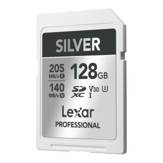 移动端：雷克沙 官旗128g闪存卡v30sd卡佳能富士高速相机内存存储卡SILVER