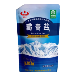 察尔汗 藏青盐0添加湖盐无抗结剂食用盐 1袋