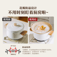 树可树可硅胶防溢锅盖家用耐高温圆型蒸锅炒锅盖子通用蒸架保鲜盖配件 【