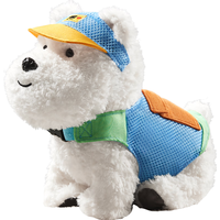 babycare儿童毛绒玩具狗西高地电动毛绒小狗西高地节日生日礼物 【配饰】橙色活力