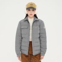 波司登 【好物】秋季男女同款轻薄衬衫领复古时尚休闲羽绒服外套