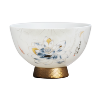 MULTIPOTENT妙色清欢主人杯 黄旭东大师作品手工堆金工艺盒装