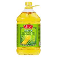 【鲁花 luhua】鲁花 luhua物理压榨玉米油胚芽油5L*1 非转基因 食用油
