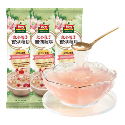 智力 红枣莲子西湖藕粉33g*20包独立小包装营养早餐代餐约660g