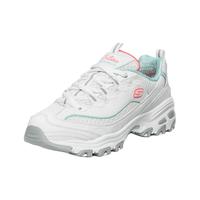 斯凯奇（Skechers）女鞋春季小白熊休闲鞋子厚底增高百搭运动软底老爹鞋99999863 白色/浅蓝色/WLB 36.5