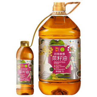 CHUCUI 初萃 原香菜籽油 5L+400ml