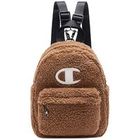 Champion 【品牌】男女同款毛绒小双肩包休闲潮流出街背包