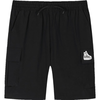 Converse匡威儿童装男童短裤2024夏季中大童女童休闲运动裤子五分裤 正黑色 140/60