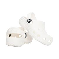 crocs 206990-100 白色厚底洞洞鞋 27码
