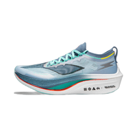 LI-NING 李宁 飞电4ELITE 马拉松竞速训练情侣跑步鞋 ARMU007-10 标准白/荧光莲粉/荧光蜜瓜橙 42