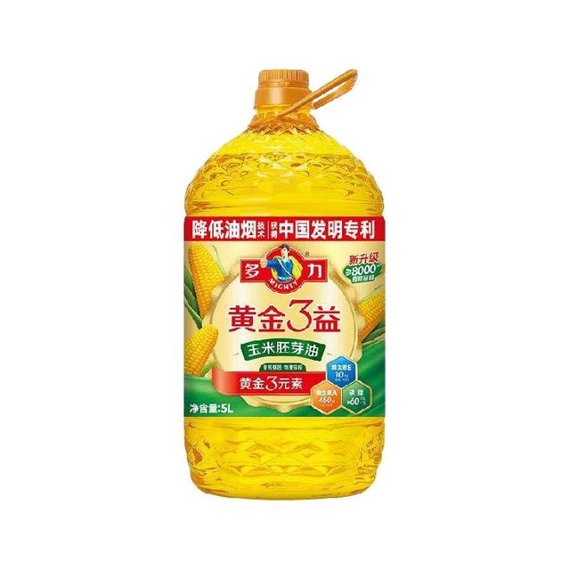 多力 黄金3益 玉米油5L