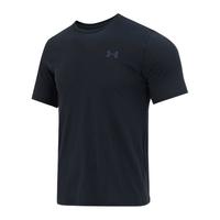 安德玛（Under Armour）t恤男2024夏季针织舒适透气跑步运动半截袖时尚圆领短袖 蓝色【舒适透气】 M【170】体重110~130斤左右
