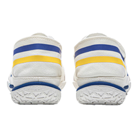 KAPPA卡帕男鞋德训鞋子男2024夏季透气百搭休闲鞋轻便软底板鞋 经典白/月灰色 40