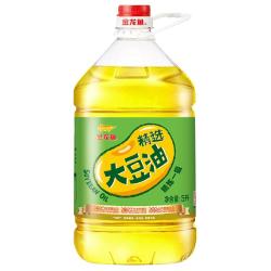 金龙鱼 精炼一级大豆油 5L*4桶 拍10件