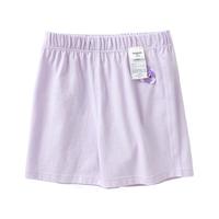 巴拉巴拉男童裤子婴儿短裤休闲裤运动裤夏装女童PP裤亲肤舒适200223110201 紫色70120 80cm