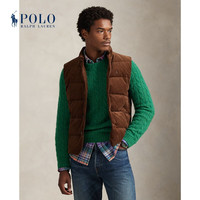 RALPH LAUREN Polo Ralph Lauren 拉夫劳伦 男装 25年秋季绗缝灯芯绒马甲RL100266 200-浅赤褐色 S
