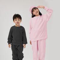 制者 儿童摇粒绒卫衣卫裤套装 抗菌抗静电加绒加厚