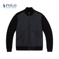 RALPH LAUREN Polo Ralph Lauren 拉夫劳伦 男装 25年秋季运动全拉链针织衫RL100367 001-黑色 XS