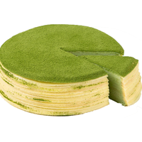 36MATCHART【冷链】抹茶千层蛋糕榴莲双拼纯动物奶油下午茶甜点 抹茶千层6英寸（3~4人）