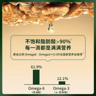 新疆西格尔冷榨核桃油250ml*4礼盒营养食用油老人
