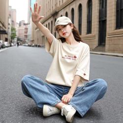 雪中飞 短袖T恤女
