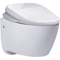 KOHLER 科勒 智能壁挂式马桶挂墙坐便器隐藏水箱嵌入墙排直冲马桶25446+18649