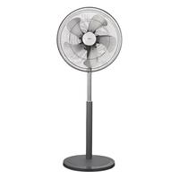 亚都(YADU)工业风扇立式大风强力落地扇办公室空气通风电风扇金属扇工厂车间商用金属铝片牛角扇YD-FS45S33 【20英寸】工业极简大风铝叶扇