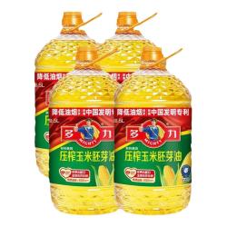 多力 压榨玉米胚芽油5L*4非转基因家用食用油