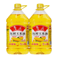 luhua 鲁花 压榨玉米油5L×2 鲁花玉米油