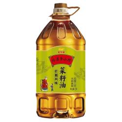 金龙鱼 菜籽油外婆乡小榨食用油5L巴蜀风味非转基因物理压榨桶装