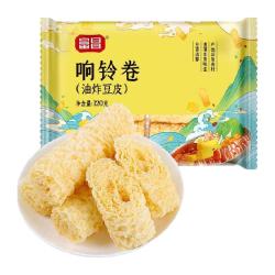 富昌 精品响铃卷120g豆皮卷油炸腐竹火锅食材螺蛳粉