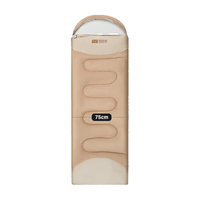 探险者（TANXIANZHE）睡袋户外隔脏睡袋成人加厚露营睡袋秋冬防寒可拼接双人四季通用【1.3KG】连帽睡袋+双人充气床垫