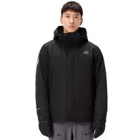 伯希和（Pelliot）户外冲锋衣三合一男女夏季防水硬壳登山外套114301029黑M 【男款】漫暮黑