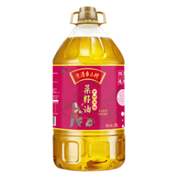 旦清菜籽油非转基因一级压榨菜籽油 乡村土榨物理压榨食用油 5L