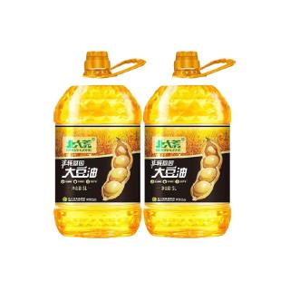 北大荒非转基因大豆油食用油一级5L*2桶家用营养食用油植物油