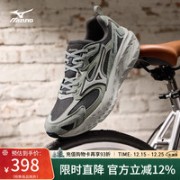 美津浓 复古透气轻量男女跑步鞋跑鞋运动鞋 ASTRO LS 03/木炭黑   43