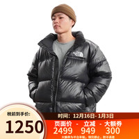 北面 美版1996Nuptse男女款羽绒服潮牌经典户外700蓬 NF0A3C8D男款-38S-时尚亮黑 M