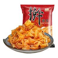 擀面皮陕西宝鸡凉皮牛筋面速食西安岐山特产小吃美食香辣袋装