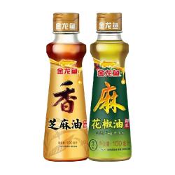 金龙鱼 芝麻油100ml+金龙鱼花椒油100ml