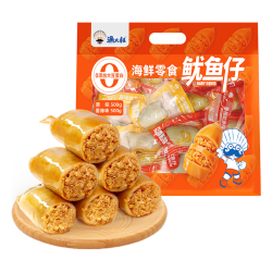 渔大叔 低脂高蛋白鱿鱼仔1kg混合口味大个休闲海鲜零食海鲜墨鱼仔