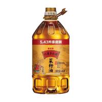 金龙鱼 外婆乡小榨菜籽油5.43L/瓶家庭装营养食用油