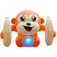 婴儿玩具早教电动0一1-3岁以上8男女孩6个月以上翻跟斗小猴子老虎 翻滚猴子+充电版
